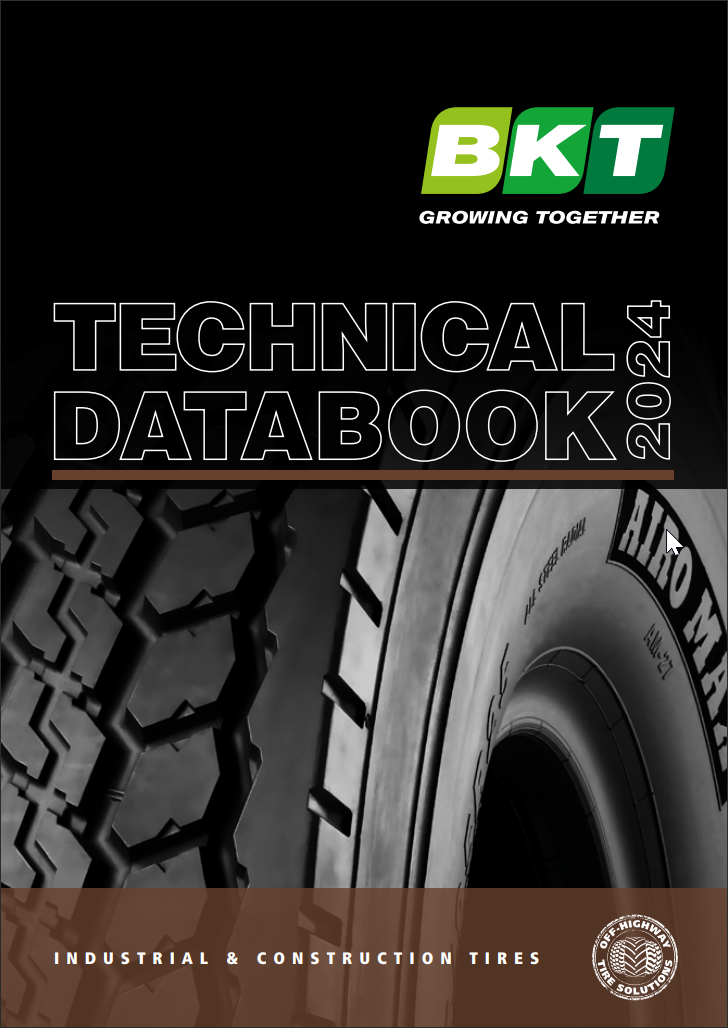 BKT Technical Data Book industrial & construction tire 